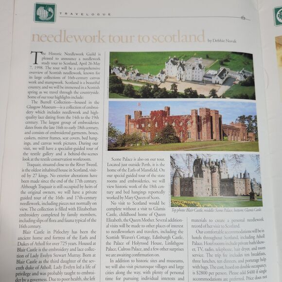 Vintage Sheep Cross Stitch Patterns Book  Needlework Fine Lines 1998 - Picture 6 of 6